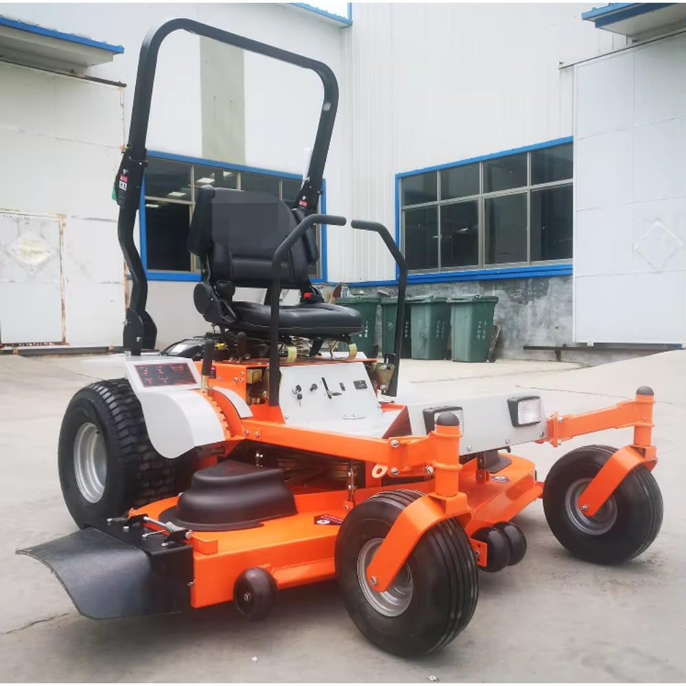 803cc Zero-Turn Riding Lawn Mower - 62" Commercial Gasoline Lawn Mower Tractor for Heavy-Duty Grass Cutting, Ideal for Large Gardens and Lawns
