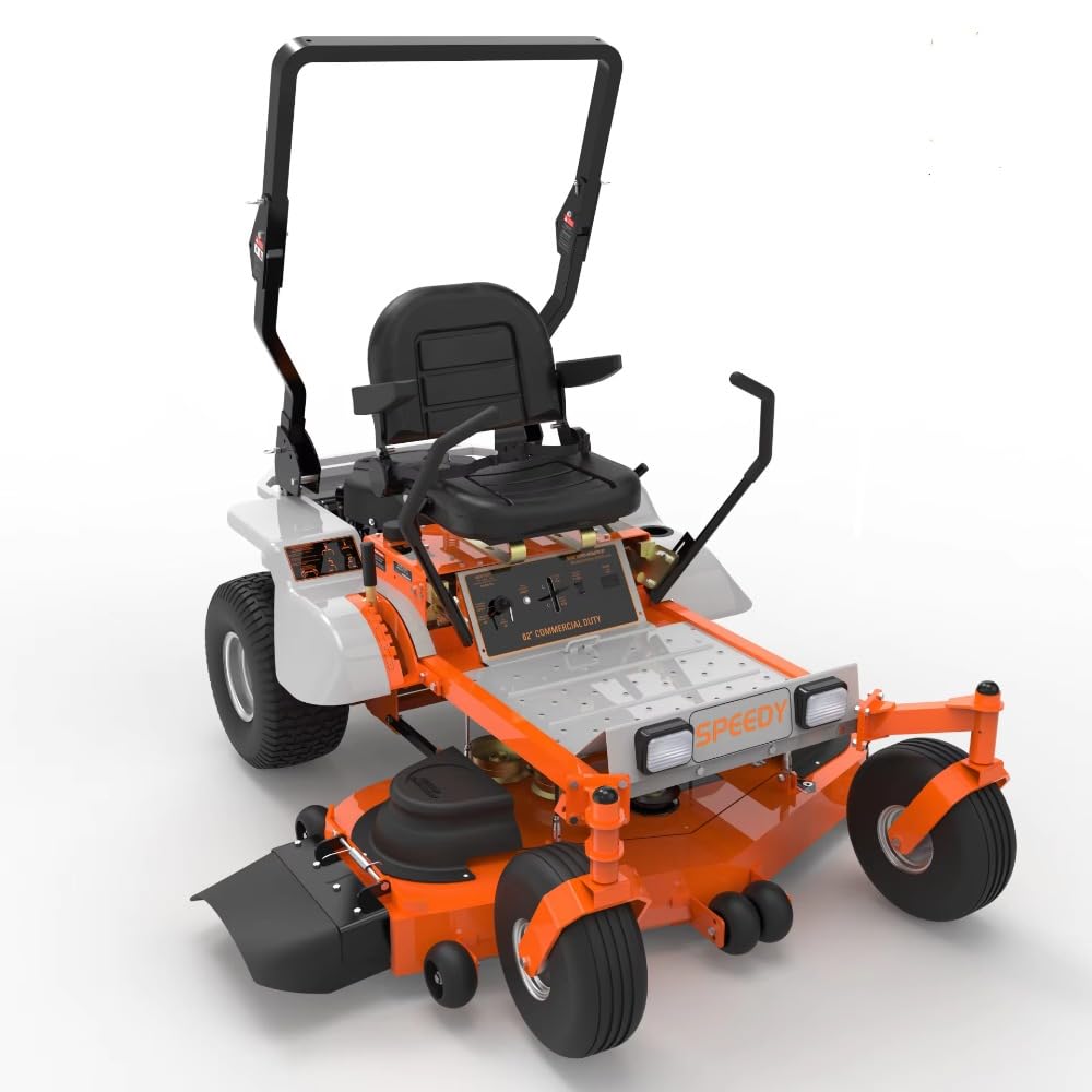 803cc Zero-Turn Riding Lawn Mower - 62" Commercial Gasoline Lawn Mower Tractor for Heavy-Duty Grass Cutting, Ideal for Large Gardens and Lawns