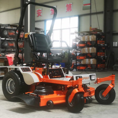 803cc Zero-Turn Riding Lawn Mower - 62" Commercial Gasoline Lawn Mower Tractor for Heavy-Duty Grass Cutting, Ideal for Large Gardens and Lawns