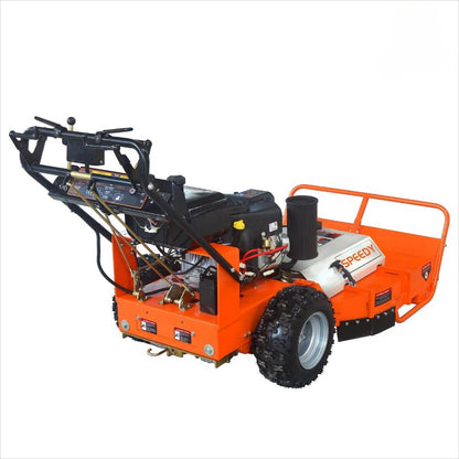 36 Inch Walk Behind Brush Mower - 20HP Heavy-Duty Brush Cutter for Agriculture, Farming, and Lawn Care, Ideal for Dense Grass and Overgrown Terrain